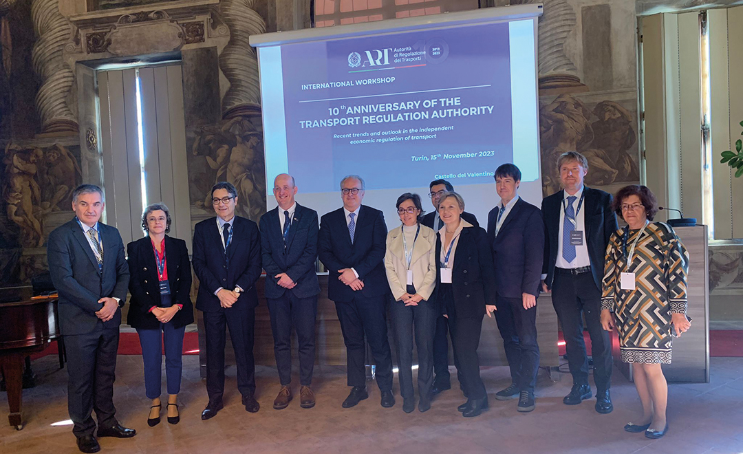 Autoridade da Mobilidade e dos Transportes (AMT) participou no Workshop internacional organizado pelo regulador italiano dos transportes, que decorreu em Turim no dia 15 de novembro