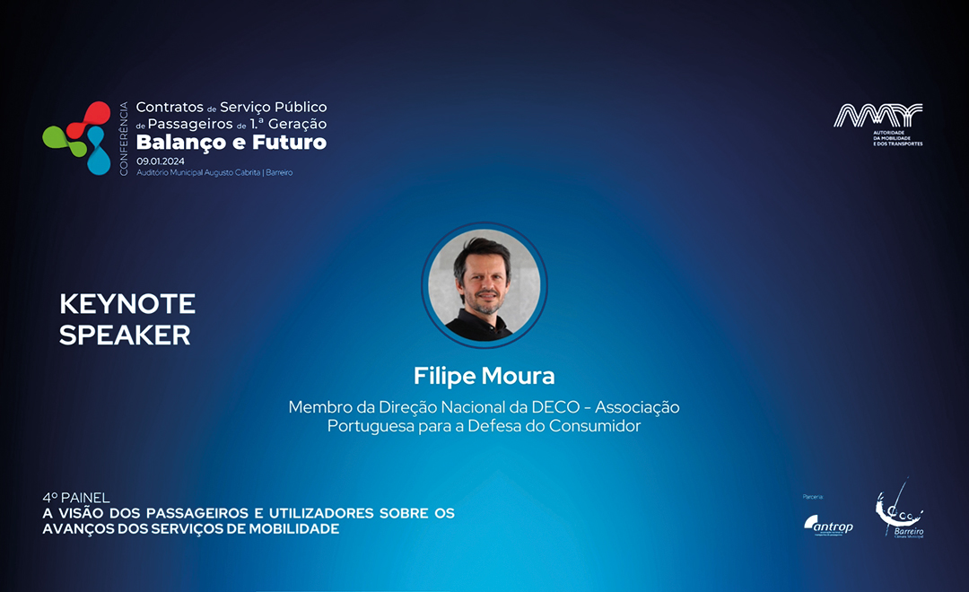 Painel IV - Keynote Speaker Filipe Moura