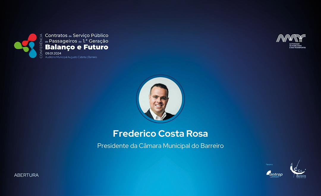 Sessão de Abertura - Presidente da Câmara Municipal do Barreiro, Frederico Costa Rosa